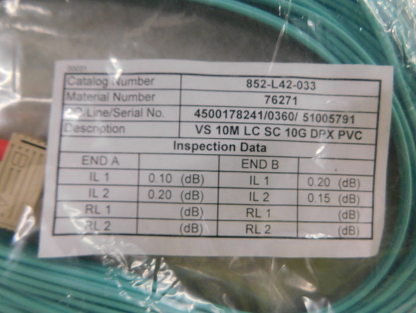 Ortronics 852-L42-033 Wire/Cable/Cord