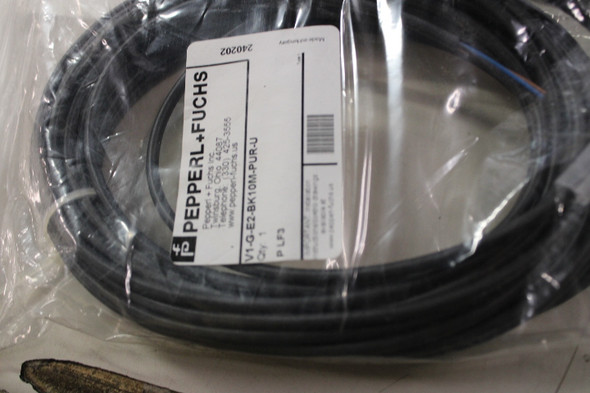 Pepperl V1-G-E2-BK10M-PUR-U Misc. Cable and Wire Accessories EA