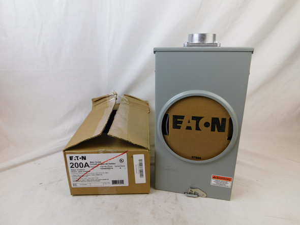 Eaton 1004455BCH Meter Sockets Residential Single 200A 600V 50/60Hz 1Ph 3Wire 4Jaws EA 1 1/4in Hub