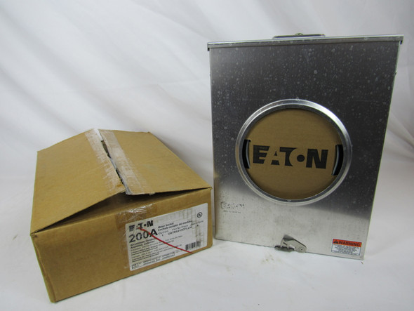 Eaton UATRS213CFLCH Meter Sockets Ringless 200A 600V 50/60Hz 1Ph 3Wire 4Jaws EA NEMA Type 3R