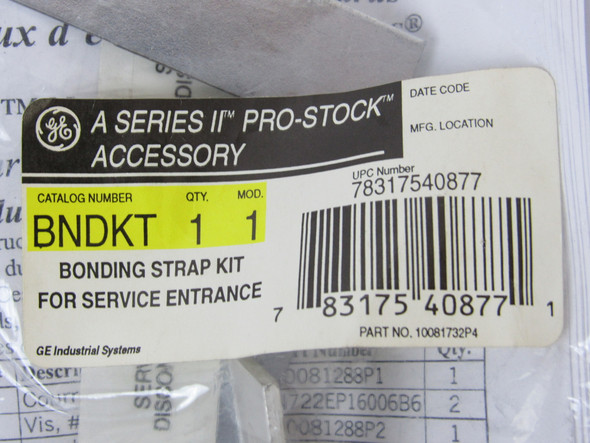 BNDKT Meter and Meter Socket Accessories Bonding Strap Kit 225A 50/60Hz