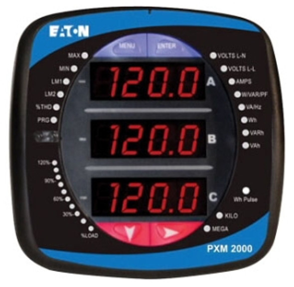 Eaton PXM2250MA65105 Energy Meters Meter Reader w/ Display 5A 265V 50/60Hz 60HZ