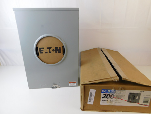 Eaton 1008801EXCH Meter Sockets Ringless 200A 600V 1Ph 1 Position 3Wire 5Jaws