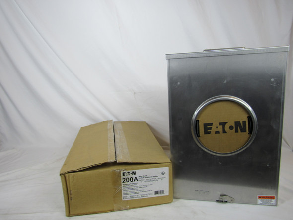 Eaton UATE4213UFLCH Meter Sockets Ringless 200A 600VAC 1Ph 4Jaws EA