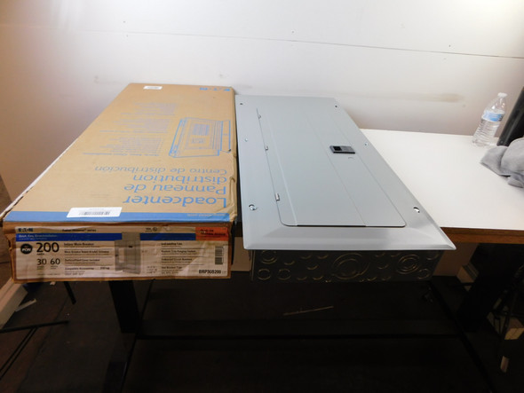 Eaton BRP30B200 Loadcenters and Panelboards BR 1P 200A 240V 50/60Hz 1Ph 3Wire 60Cir 30Sp NEMA 1