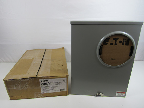 Eaton 1008941CH Meter Sockets Ringless 200A 600V 50/60Hz 1Ph 3Wire 4Jaws EA NEMA Type 3R