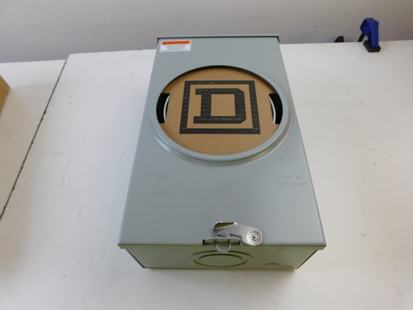 Square D UHTRS202B Meter Sockets Ringless 200A 600V 50/60Hz 1Ph 3Wire 4Jaws NEMA 3R