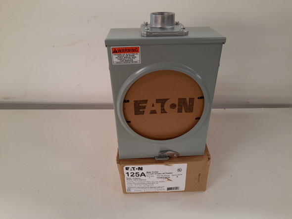 Eaton 1004931BCH Meter Sockets Ringless 125A 600V 50/60Hz 1Ph 3Wire EA Outdoor