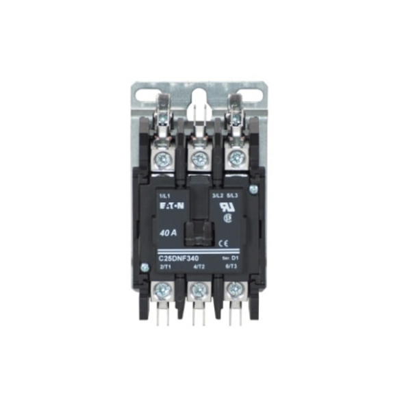 Eaton C25DNF340H Definite Purpose Contactors Non-Reversing 3P 40A 277V 60Hz