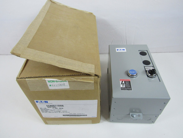 Eaton ECN0511AHA Enclosed Motor Starters Non-Combination Non-Reversing 27A 120V NEMA 1