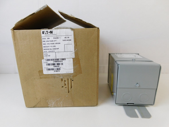 Eaton S27N11P26P Other Transformers Encapsulated Transformer 120V 1Ph NEMA Type 3R Secondary Voltage 120/240V 0.25 KVA