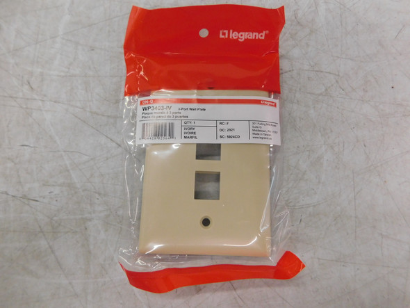 Legrand WP3403-IV Wallplates and Accessories