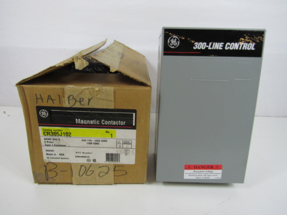 CR305J102 Enclosed Contactors Magnetic Contactor 2P 18A 120V 1Ph 2HP NEMA 1