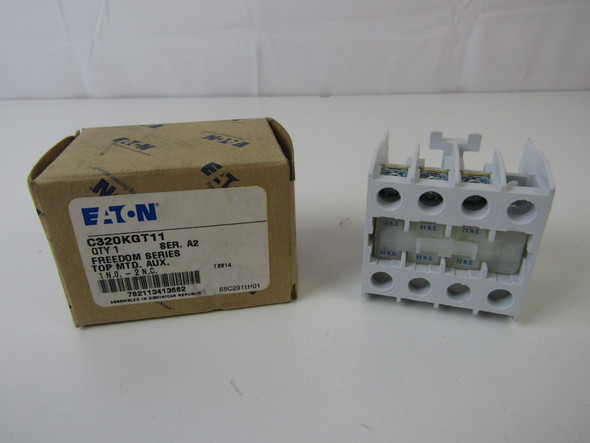 Eaton C320KGT11 Auxiliary Contact 1NO 2NC EA