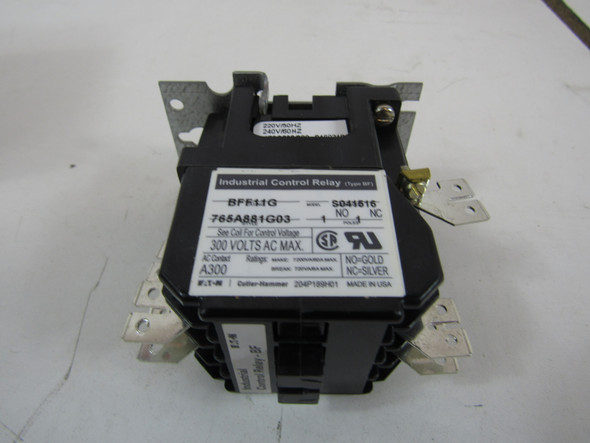 Eaton BFF11G Relays 2P 300V 50/60Hz 1NO 1NC