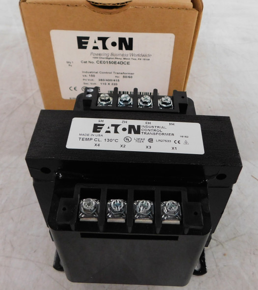 Eaton CE0150E4DCE Control Transformers 380/400/415V Secondary Voltage: 110 x 220V 150VA