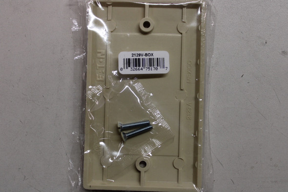 Eaton 2129V-BOX Wallplates and Accessories EA
