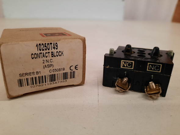 Eaton 10250T49 Contact Blocks and Other Accessories 2NC 600VAC