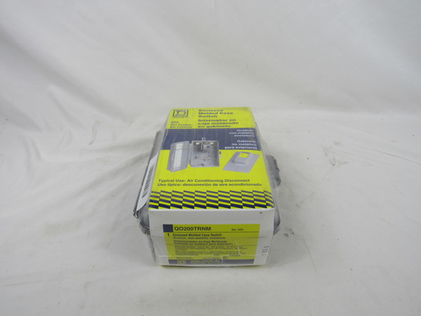 Square D QO200TRNM Disconnect Switches 60A 240V 50/60Hz EA NEMA Type 3R