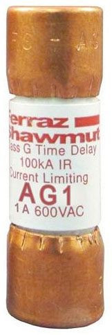 Mersen AG1 Class G 1A 600VAC Low Voltage Ul Power Fuse