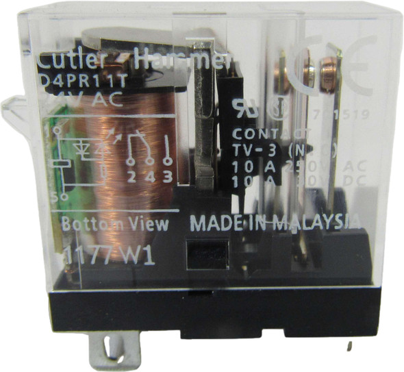 Eaton D4PR11T Relays 1P 10A 24V EA