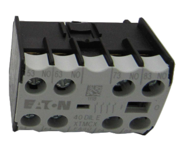 Eaton XTMCXFA40 Starter and Contactor Accessories Auxiliary Contact Blocks 4P 600V