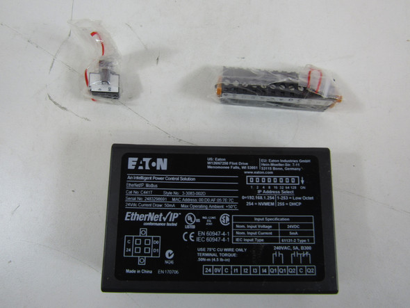 Eaton C441T Programmable Logic Controllers (PLCs) Ethernet/IP, Modbus
