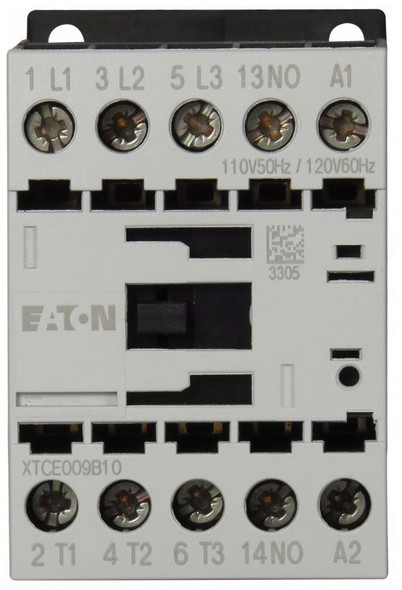 Eaton XTCE009B10TD NEMA and IEC Contactors 3P 9A 24V EA