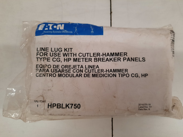 Eaton HPBLK750 Lugs Line Lug Kit