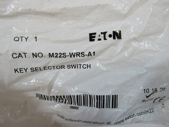 Eaton M22S-WRS-A1 Selector Switches 2 Position Blue EA