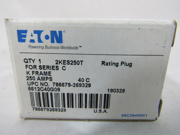 Eaton 2KES250T Rating Plug