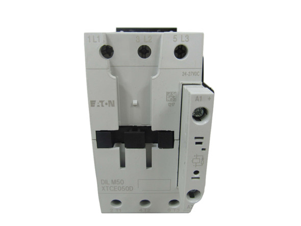 Eaton XTCE050DS1TD Other Contactors Non-Reversing 3P 50A 27VDC D Frame 1NO 1NC