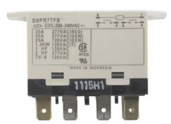 Eaton D8PR6TET1 Relays PCB/ Plug-in Relay 1P 30A 24V 50/60Hz