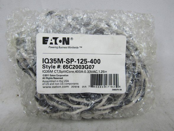 Eaton IQ35M-SP-125-400 Current Transformers 400A .333VAC EA