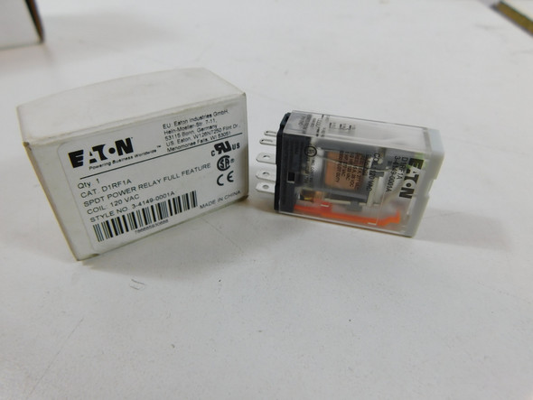 Eaton D1RF1A Relays Ice Cube Relay 15A 120V 50/60Hz EA