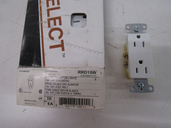 Hubbell RRD15W Receptacle Outlet