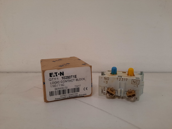 Eaton 10250T1E Contact Blocks and Other Accessories 1NO 1NC EA