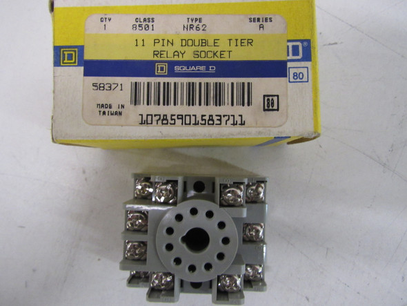 Square D 8501NR62 Relays 10A 300V