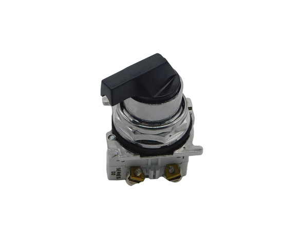 Eaton 10250T3011-1 Selector Switches Non-Illuminated 10A 600V 1NO 1NC 2 Position Black NEMA 3/3R/4/4X/12/13 Watertight/Oiltight