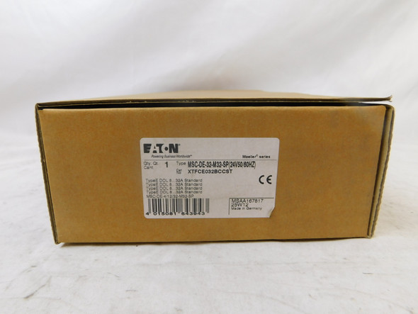 Eaton XTFCE032BCCST Combination Starters Non-Reversing 3P 32A 24V B Frame EA