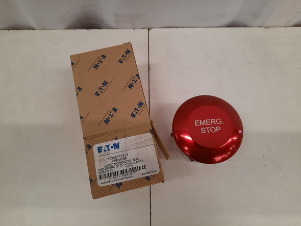 Eaton 10250T17213 Pushbuttons Non-Illuminated Emergency Stop Red EA NEMA 3/3R/4/4X/12/13 Jumbo Mushroom Button