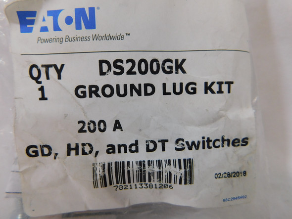 Eaton DS200GK Lugs 200A EA