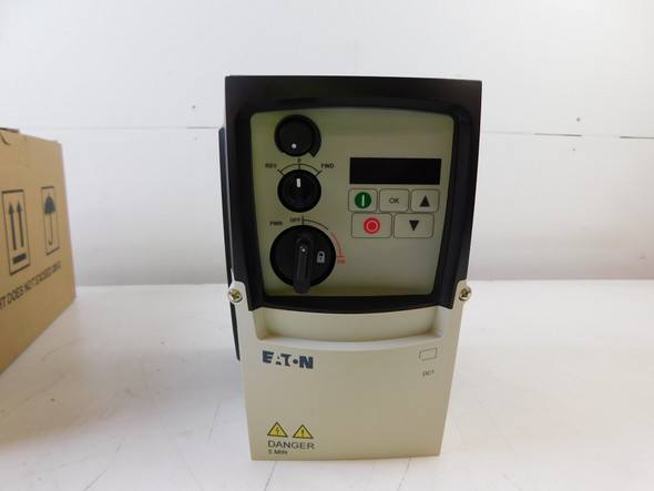 Eaton DC1-122D3NN-A6SN Motor Drives/VFDs/Speed Controllers 2.3A 240V 50/60Hz 1Ph 0.5HP