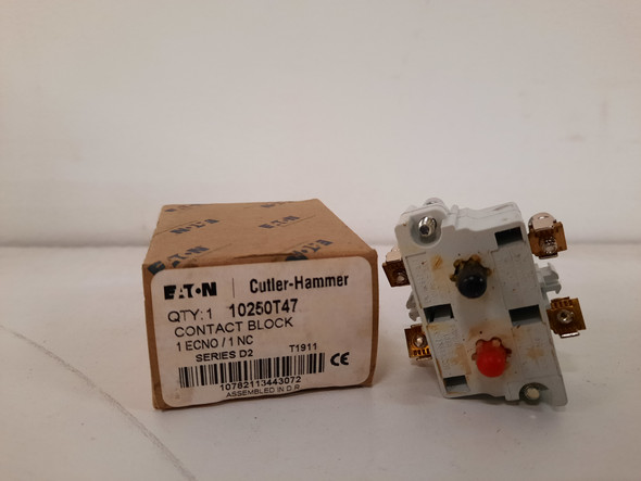 Eaton 10250T1A Contact Blocks and Other Accessories 1NO 1NC