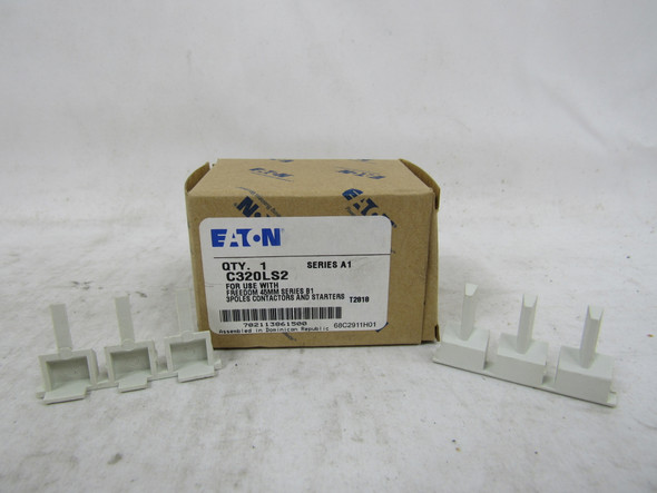 Eaton C320LS2 Starter and Contactor Accessories Finger Protection Shields 3P 50/60Hz EA