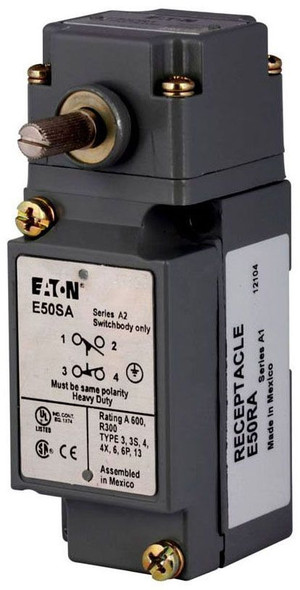Eaton E50AR1 Limit Switches Side Rotary 1NO 1NC