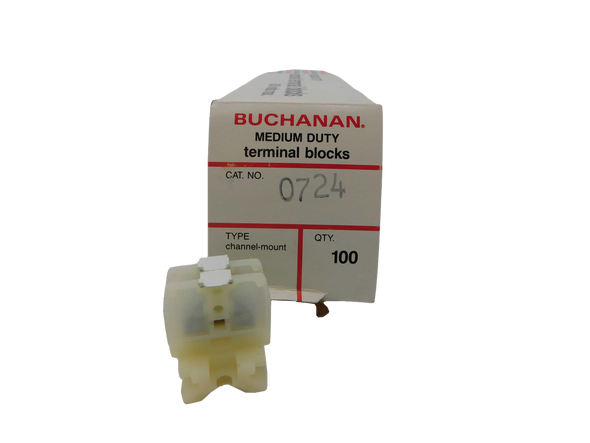 Buchanan 0724 Terminal Blocks 100BOX