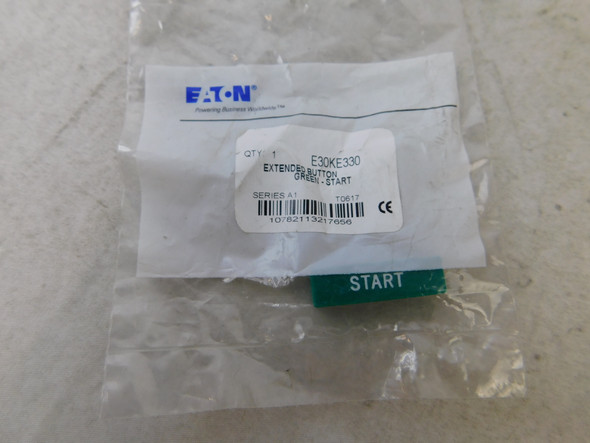 Eaton E30KE330 Contact Blocks and Other Accessories Extended Button Green EA START