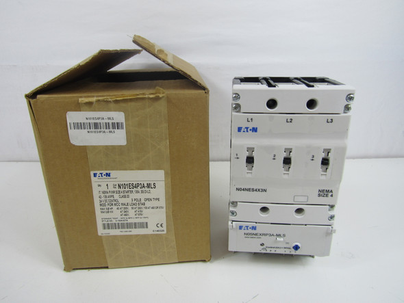 Eaton N101ES4P3A-MLS Combination Starters 3P 135A 24V 50/60Hz 100HP NEMA 4