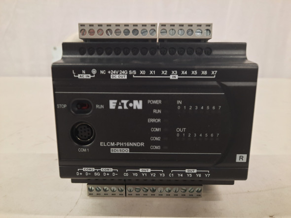 Eaton ELCM-PH16NNDR Programmable Logic Controllers (PLCs) 8 Relay Out